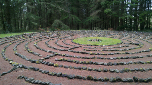 Labyrinth, Whidbey Institute (photo by Dan Keusal)
